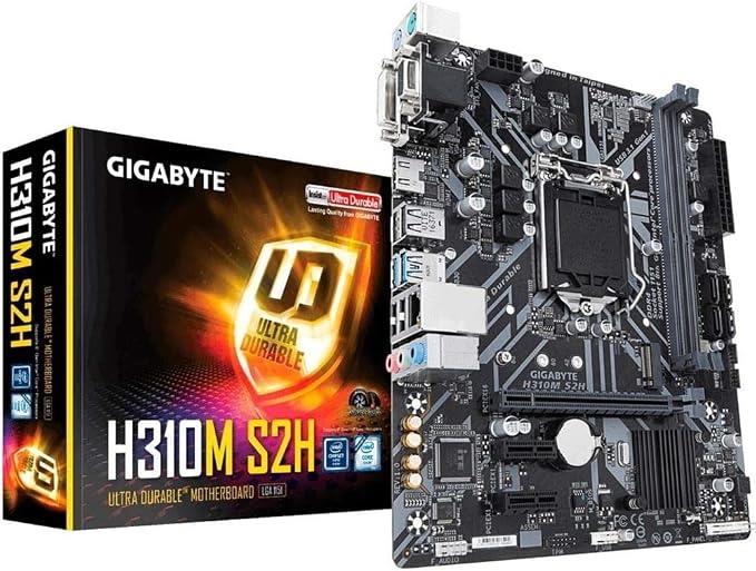 Gigabyte H310M-S2H 2.0 Intel LGA1151 DDR4 Micro ATX Anakart - OUTLET