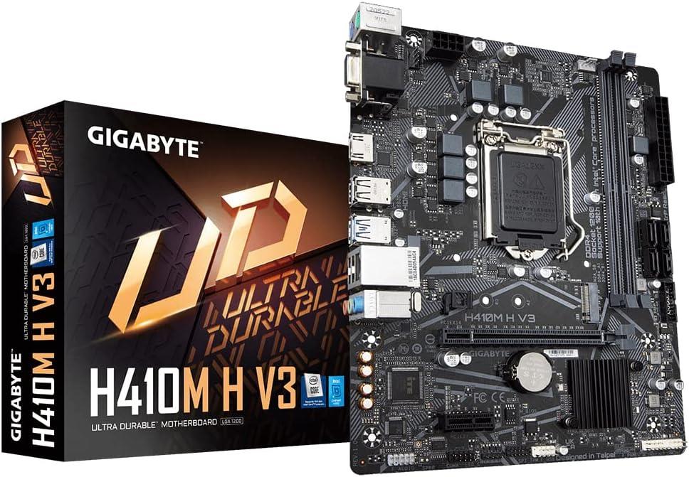 Gigabyte H410M H V3 Intel LGA120 DDR4 Micro ATX Anakart - Teşhir