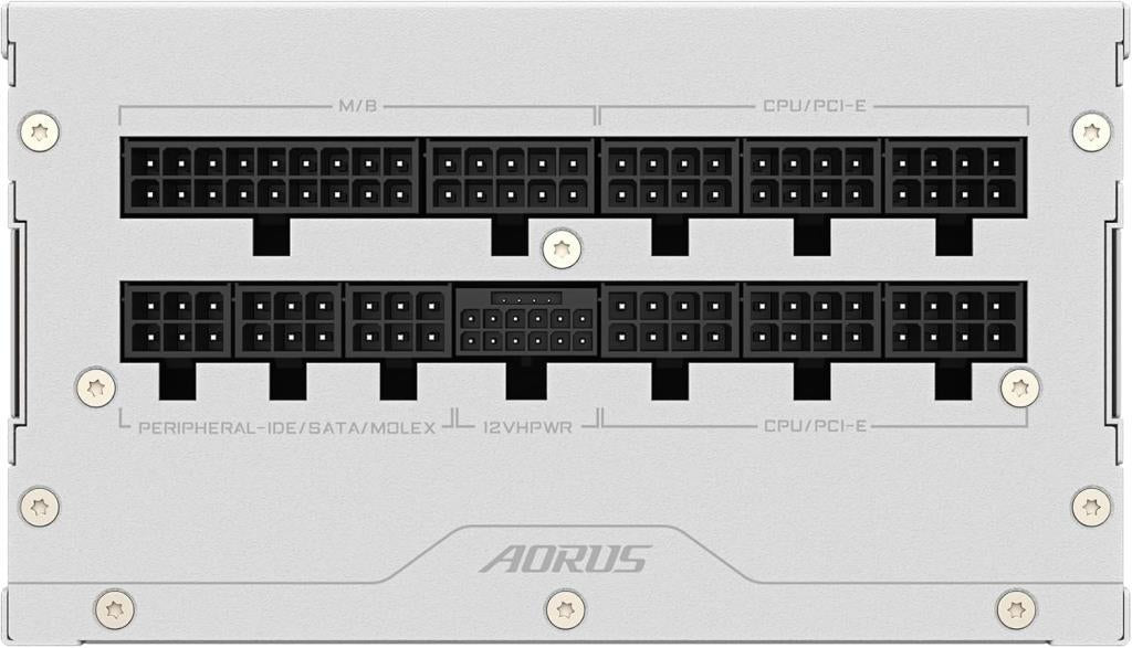 Gigabyte Aorus Elite GP-AE850PM PG5 ICE Gen5.0 850 W Power Supply Outlet