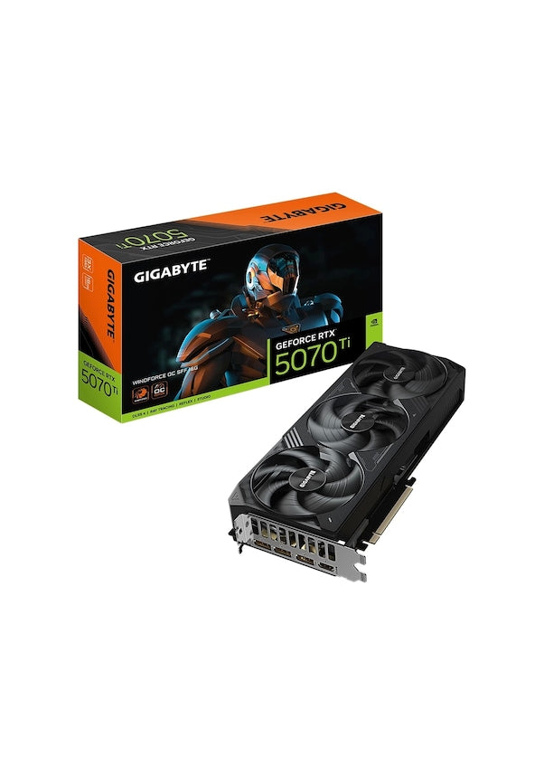 Gigabyte RTX 5070 TI Windforce OC SFF 16G GV-N507TWF3OC-16GD 256 Bit GDDR7 16 GB Ekran Kartı - OUTLET