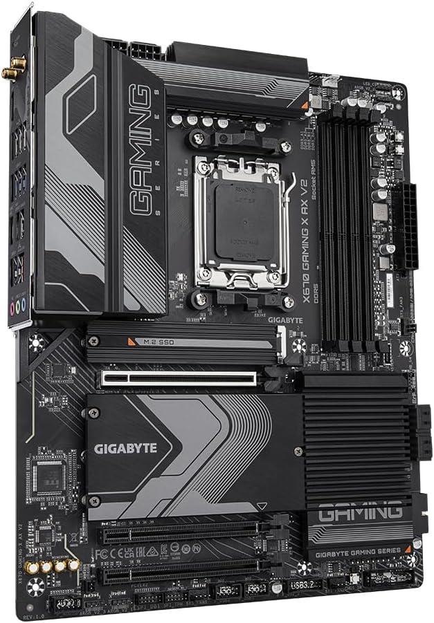 Gigabyte X670 Gaming X AX V2 AMD AM5 DDR5 ATX Anakart - OUTLET