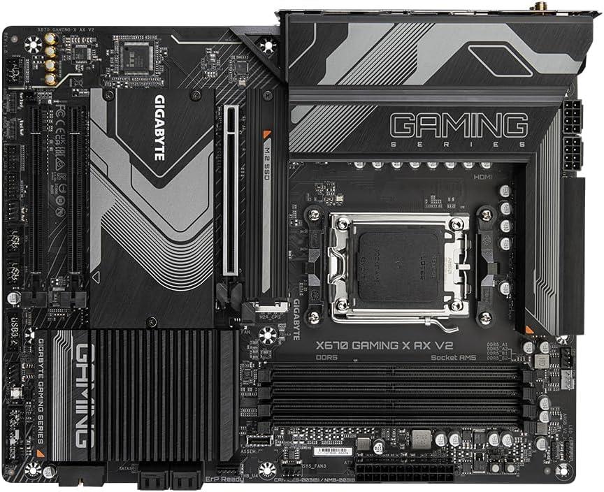 Gigabyte X670 Gaming X AX V2 AMD AM5 DDR5 ATX Anakart - outlet