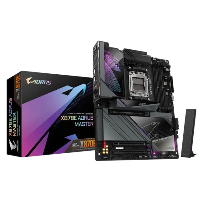 Gigabyte X870E Aorus Master Wi-Fi AMD AM5 DDR5 ATX Anakart - TEŞHİR
