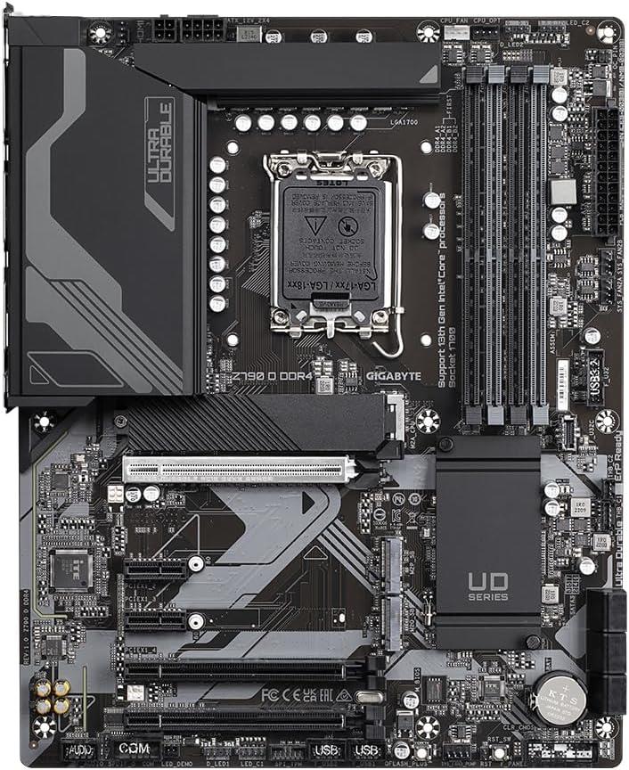 GIGABYTE Z790 D DDR4 GAMING Intel Z790 Soket 1700 DDR4 5333MHz(OC) M.2 Anakart - TEŞHİR