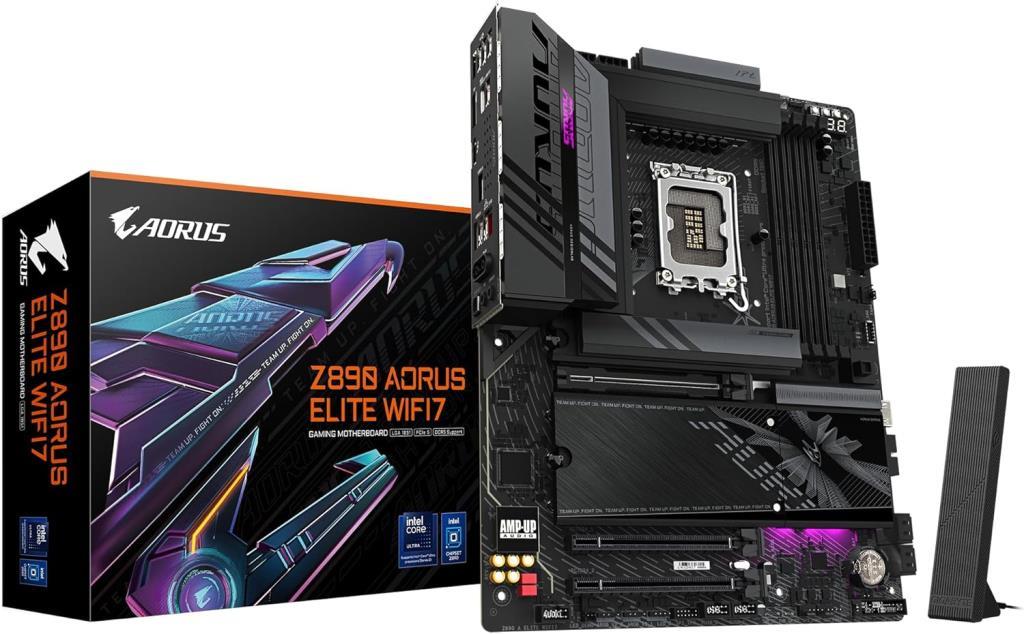 Gigabyte Z890 Aorus Elite WIFI7 Intel LGA1851 DDR5 ATX Anakart Teşhir