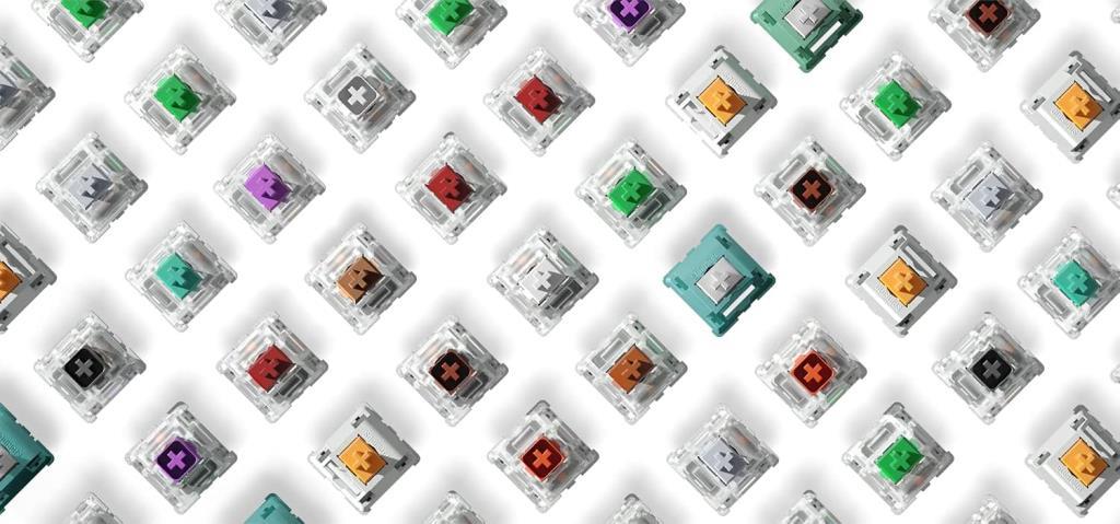 Glorious Switch Paketi 18 Mekanik Switch 4 O-Ring - Outlet