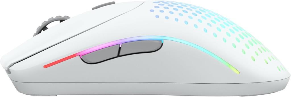 Glorious Model O 2 GLO-MS-OWV2-MW Beyaz RGB Optik Kablolu/Kablosuz Oyuncu Mouse