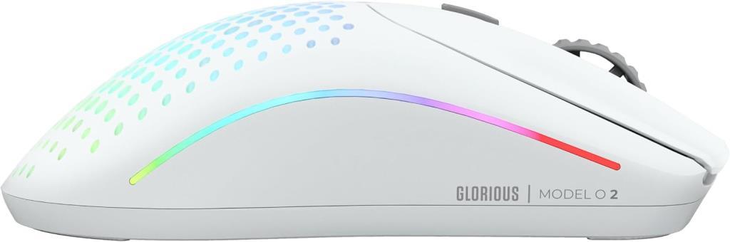 Glorious Model O 2 GLO-MS-OWV2-MW Beyaz RGB Optik Kablolu/Kablosuz Oyuncu Mouse