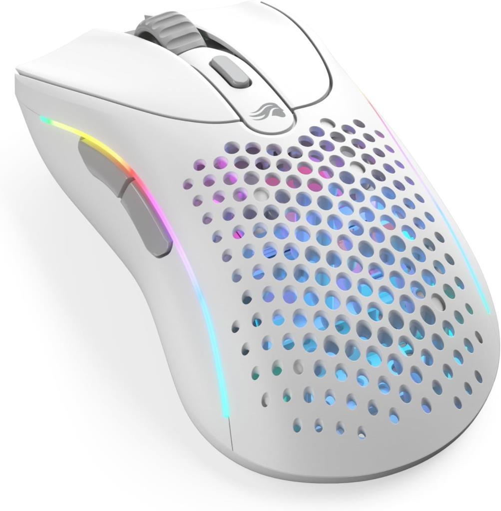 Glorious Model D 2 GLO-MS-DWV2-MW Beyaz RGB Şarjlı Optik Kablosuz Oyuncu Mouse Outlet