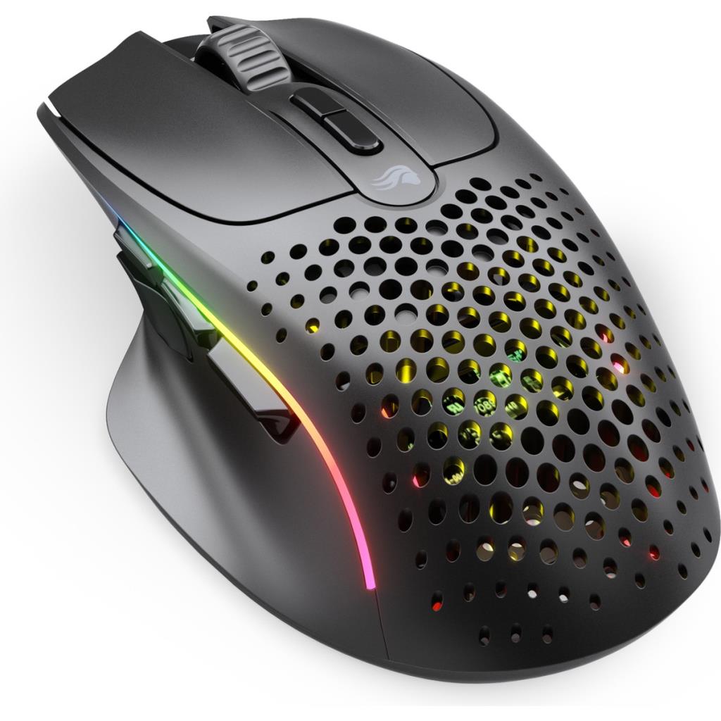 Glorious Model I 2 GLO-MS-IWV2-MB Siyah RGB Ergonomik Optik Kablolu/Kablosuz Oyuncu Mouse