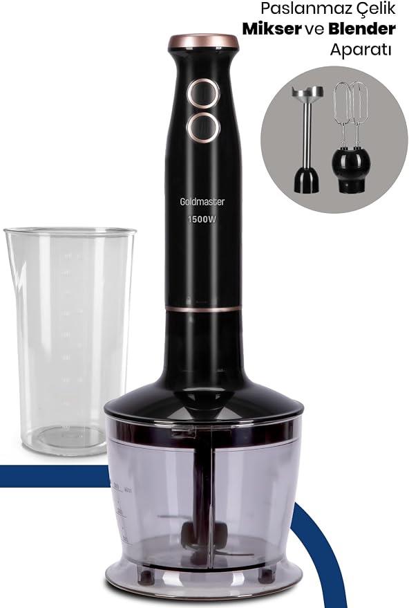 Goldmaster GM7271 Bestblend 3 in 1 1500 W Blender Seti - OUTLET