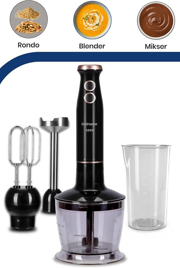 Goldmaster GM7271 Bestblend 3 in 1 1500 W Blender Seti - OUTLET