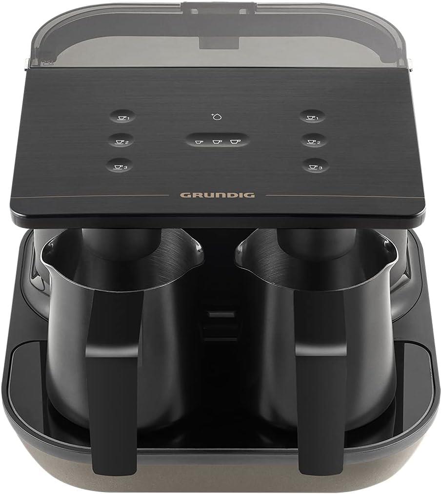 Grundig TCM 7061 Bio İkili Çelik Türk Kahve Makinesi Teşhir