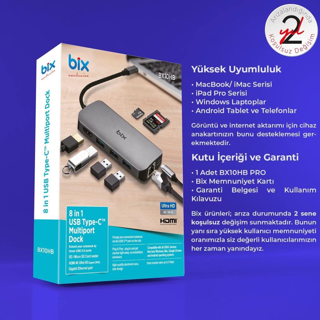Bix BX10HB Laptop Docking Station - Outlet