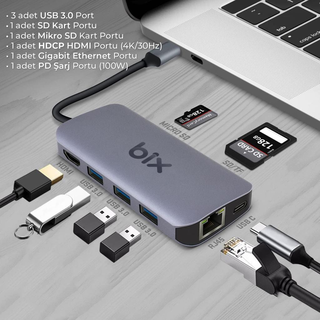 Bix BX10HB Laptop Docking Station - Outlet