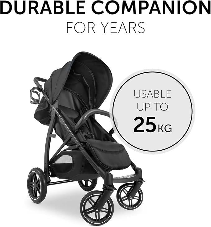 Hauck Rapid 4D Air Black Bebek Arabası