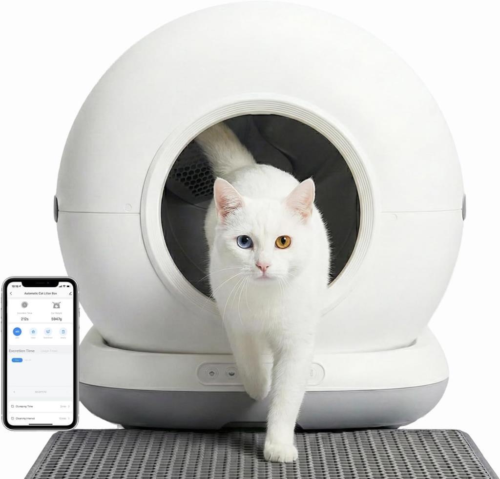 Haustier CB001 Akıllı Otomatik Kedi Tuvaleti Outlet