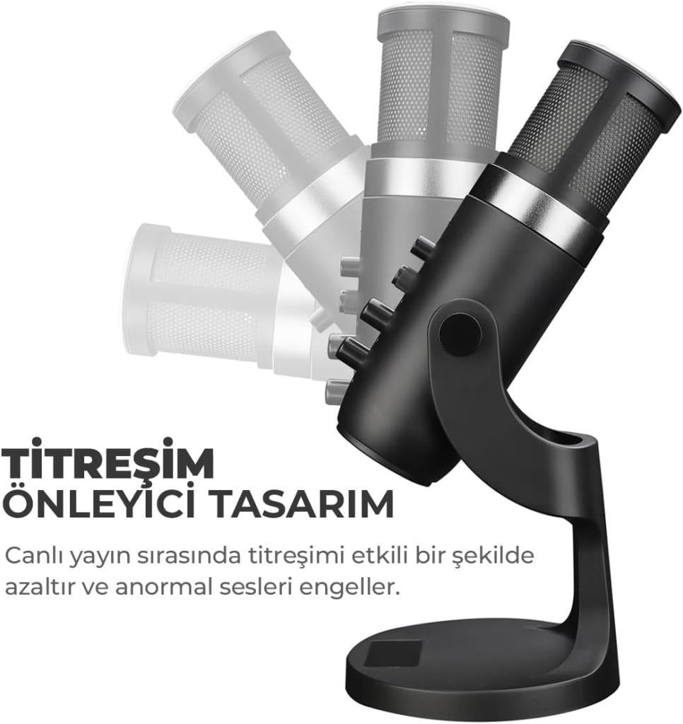 Havit Gamenote GK59 RGB Profesyonel Oyuncu Mikrofonu - TEŞHİR