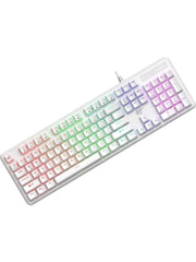 Havit Gamenote KB870L Beyaz RGB Blue Switch Mekanik Oyuncu Klavyesi