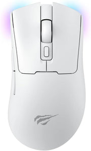 Havit Gamenote MS966SE Beyaz RGB Şarjlı Optik Kablolu/Kablosuz Oyuncu Mouse