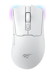 Havit Gamenote MS966SE Beyaz RGB Şarjlı Optik Kablolu/Kablosuz Oyuncu Mouse Outlet