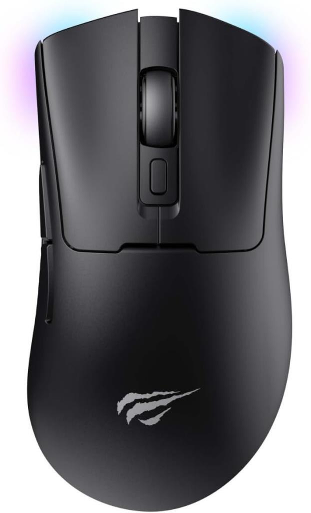 Havit Gamenote MS966SE Kablosuz Gaming Mouse - Beyaz – 3 Mod Bağlantı, 22000 DPI, RGB, BT V5.2 (Siyah) Teşhir