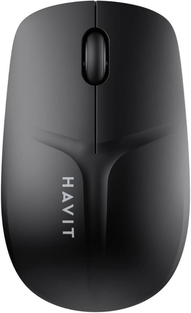Havit MS48GT Kablosuz Sessiz Mouse - 1600 DPI, Hafif Tasarım (Siyah) Outlet