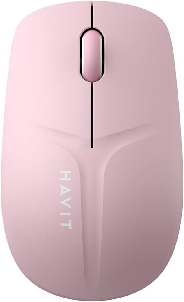 Havit MS48GT Pembe Sessiz Optik Kablosuz Mouse Outlet