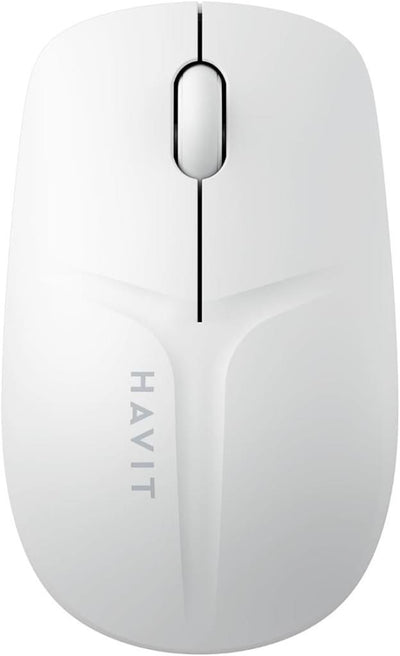MS48GT Kablosuz Sessiz Mouse - 1600 DPI, Hafif Tasarım (Beyaz)