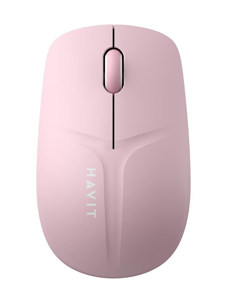 Havit MS48GT Pembe Sessiz Optik Kablosuz Mouse Teşhir