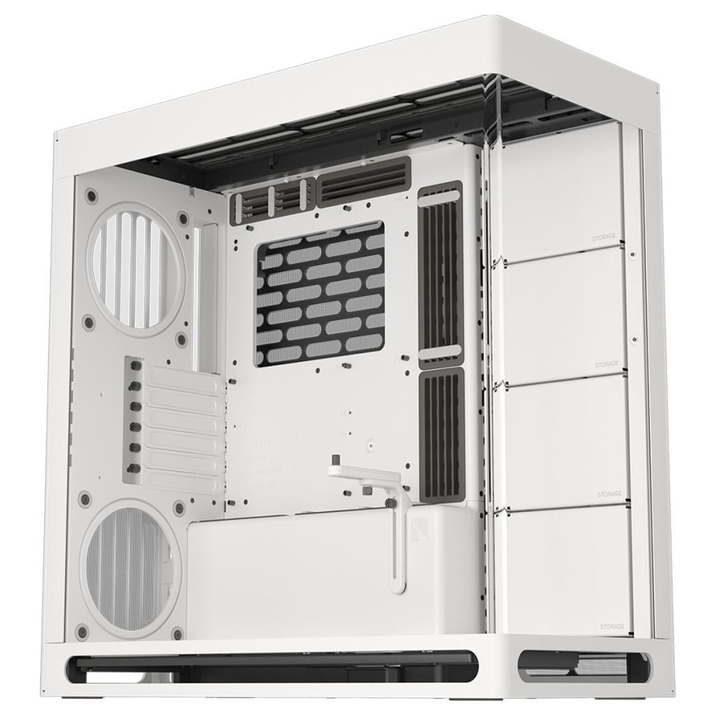 HAVN HS 420 VGPU Edition White Temperli Cam USB 3.2 Mid Tower ATX Gaming Kasa-TEŞHİR