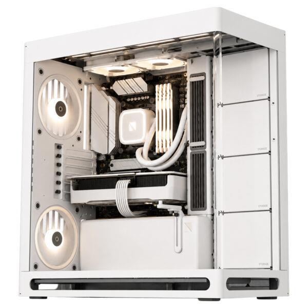 HAVN HS 420 VGPU Edition White Temperli Cam USB 3.2 Mid Tower ATX Gaming Kasa-TEŞHİR
