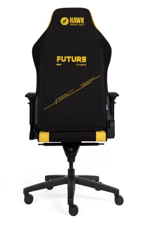 Hawk Gaming Chair Future Cyber Special Edition Kumaş Oyuncu Koltuğu (Sarı-Siyah) - TEŞHİR