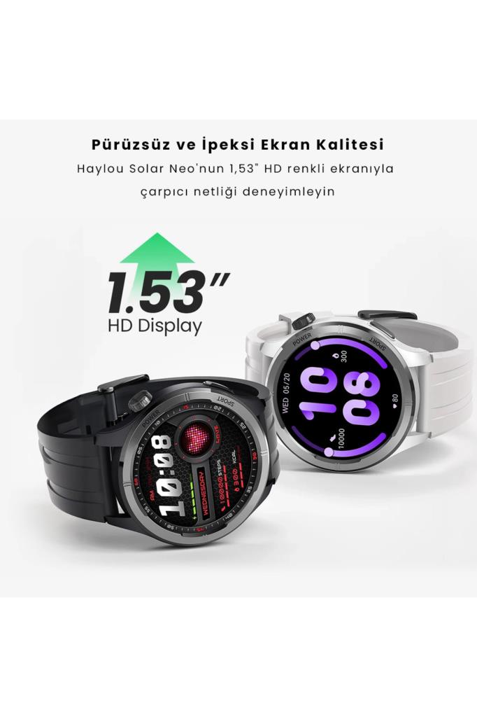 Haylou Solar Neo Gümüş Akıllı Saat