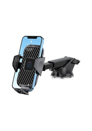 Hobimtek HB-01 Otomatik Klipsli Araç İçi Telefon Tutucu Cam ve Torpido Uyumlu Siyah