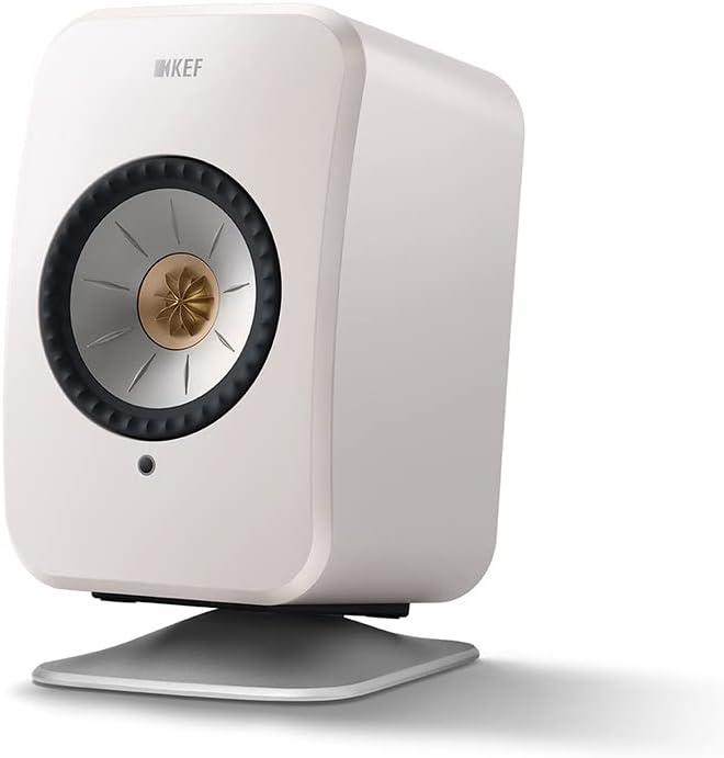 Kef P1 Lsx Hi Fi Hoparlör İçin Masaüstü Standı Gümüş - Teşhir