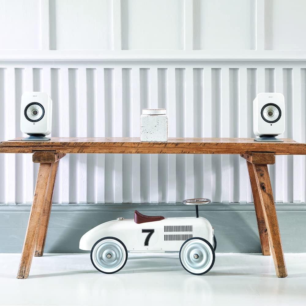 Kef P1 Lsx Hi Fi Hoparlör İçin Masaüstü Standı Gümüş - Teşhir