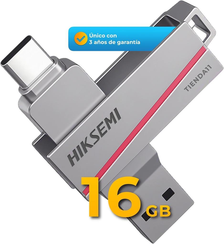Hiksemi Dual Slim HS-USB-E307C-16G Type-C 16 GB Flash Bellek - TEŞHİR