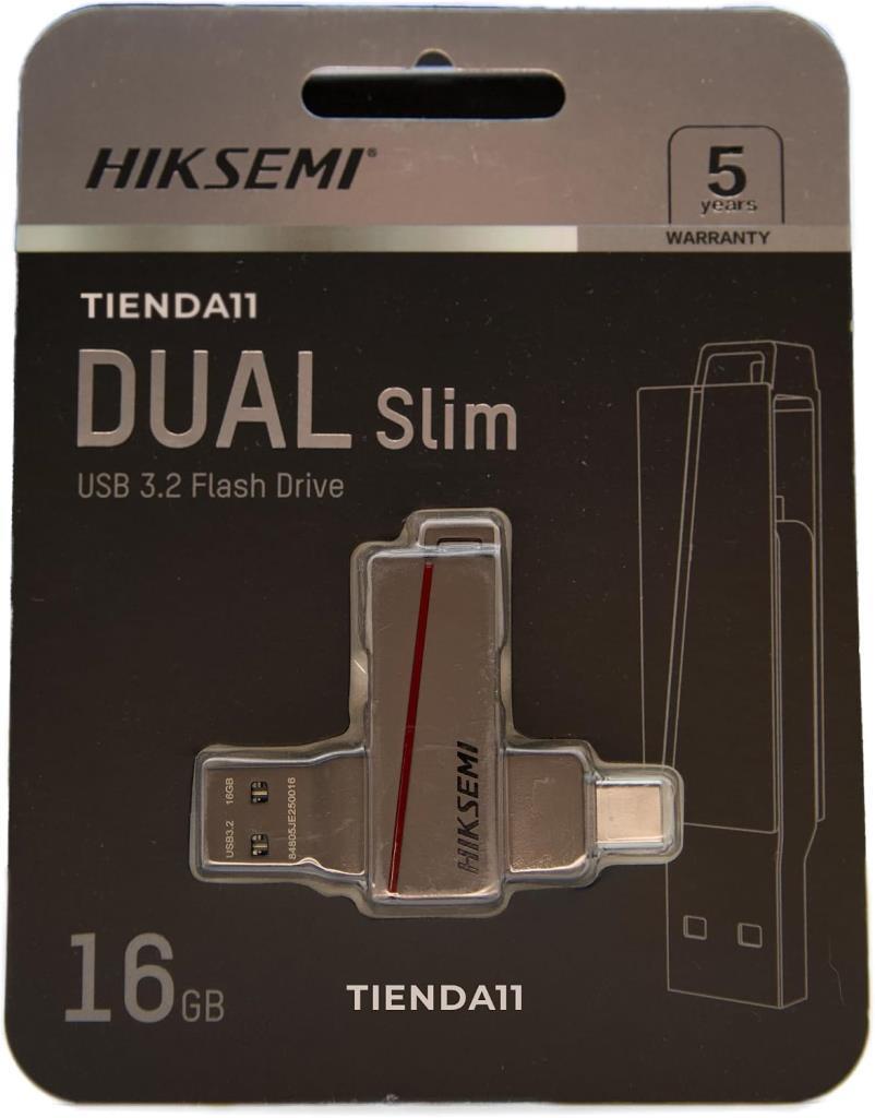 Hiksemi Dual Slim HS-USB-E307C-16G Type-C 16 GB Flash Bellek - TEŞHİR