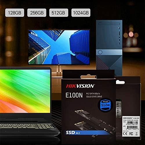 HIKVISION E100N SSD interno 128 GB SATA SSD M.2 2280 (dahili SSD, yüksek güvenilirlik, 3D NAND, 550 MB/s'ye kadar okuma)