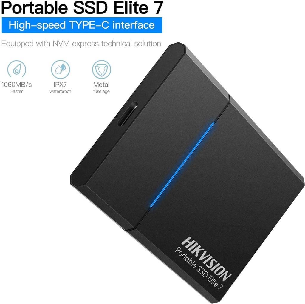 Hikvision 1 TB HS-ESSD-Elite 7 SSD USB 3.2 Taşınabilir Disk - Outlet