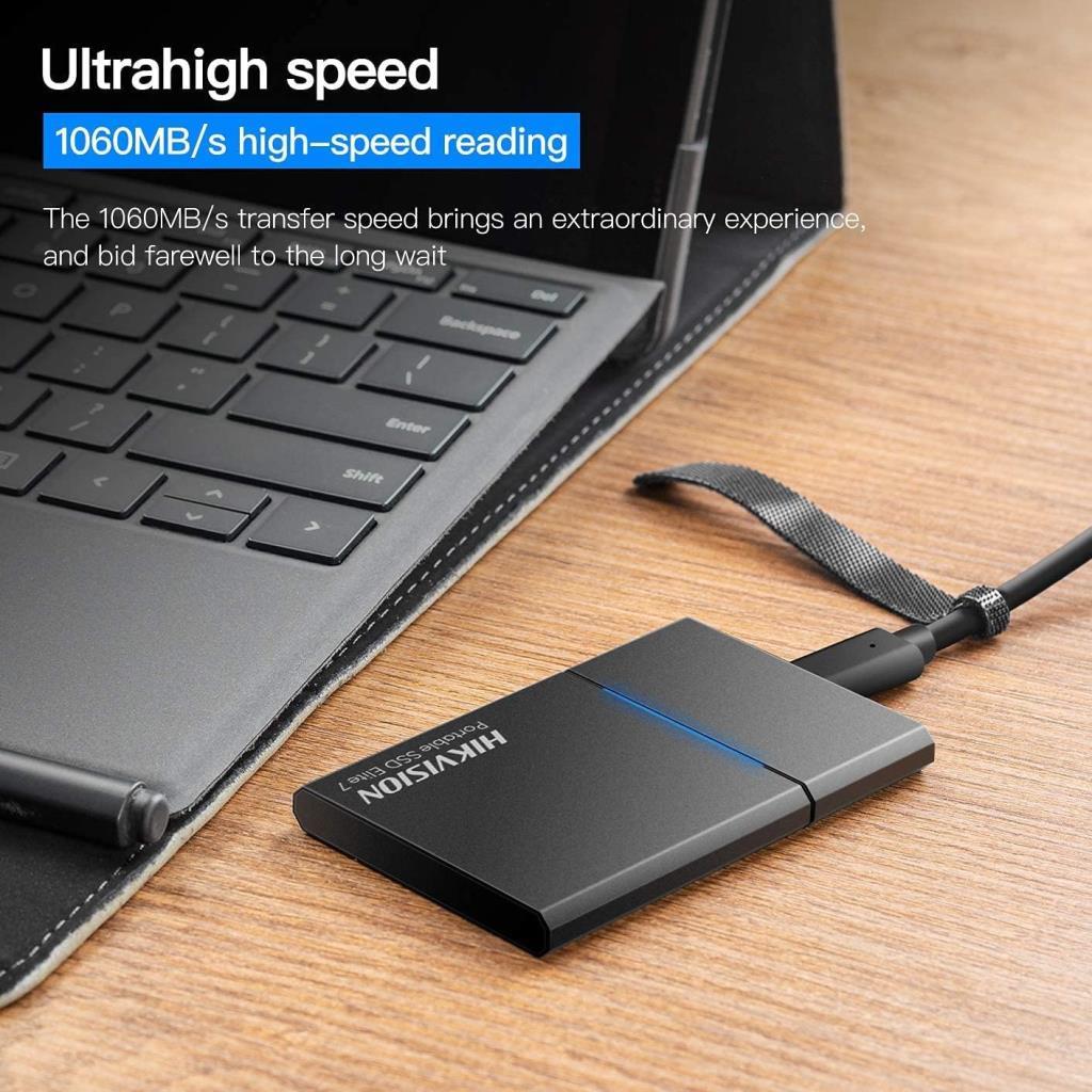Hikvision 1 TB HS-ESSD-Elite 7 SSD USB 3.2 Taşınabilir Disk - Outlet