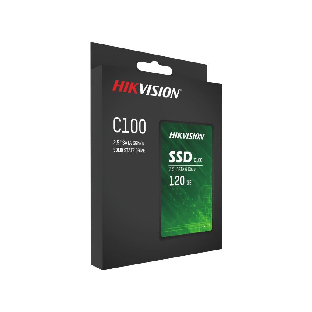 Hikvision SSD C100 2.5 inç Katı Hal Diski, 120 GB, Siyah
