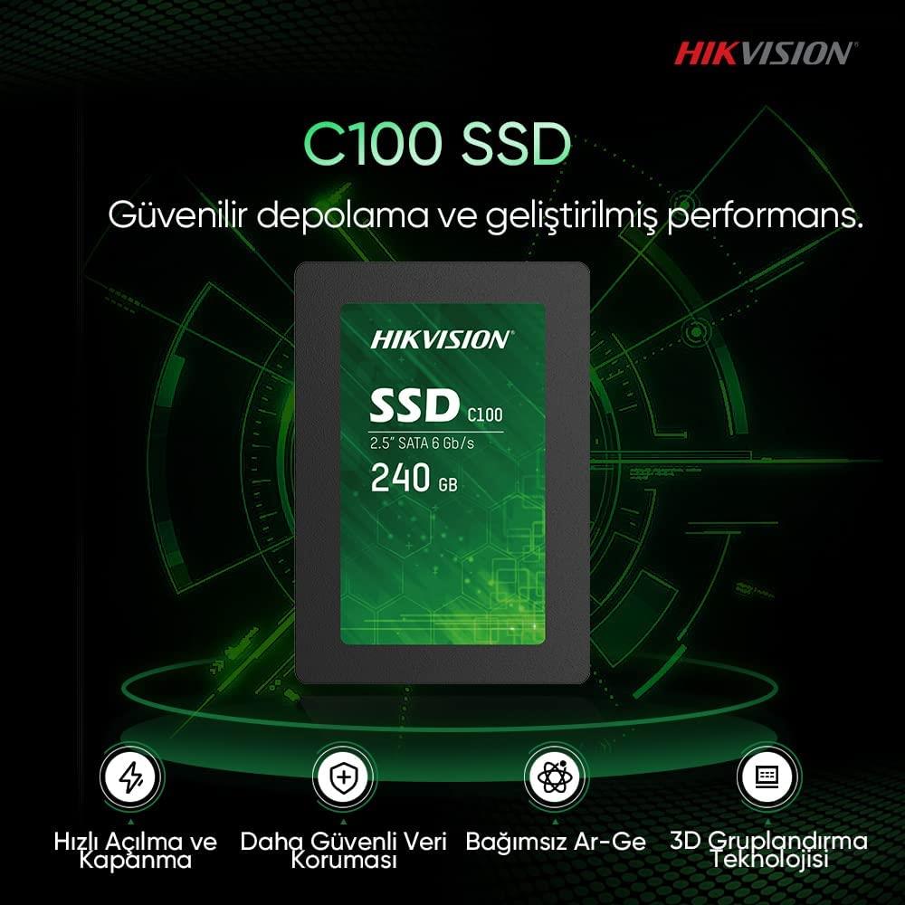 Hikvision C100 C100/240G SATA 3.0 2.5" 240 GB SSD