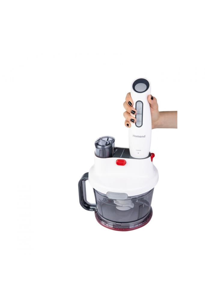 Homend Functionall 2804H 1000 W Beyaz Mutfak Robotu Teşhir