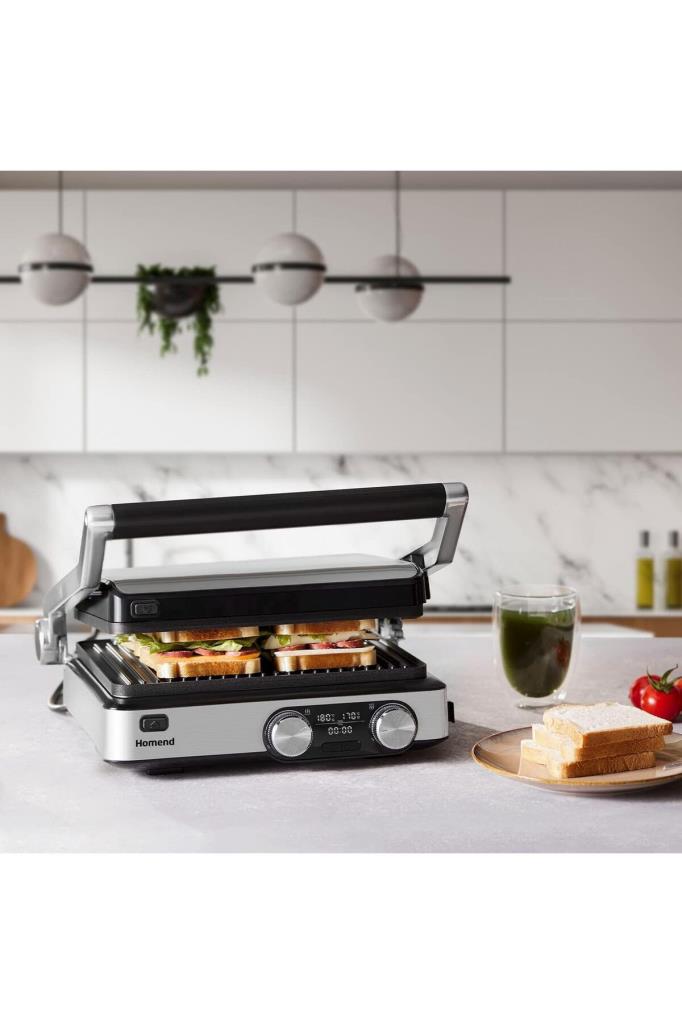 Homend Grilliant 1340H Inox Tost Makinesi Teşhir