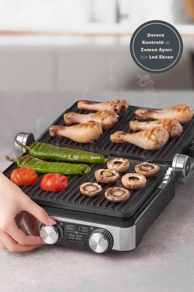 Homend Grilliant 1340H Inox Tost Makinesi Teşhir