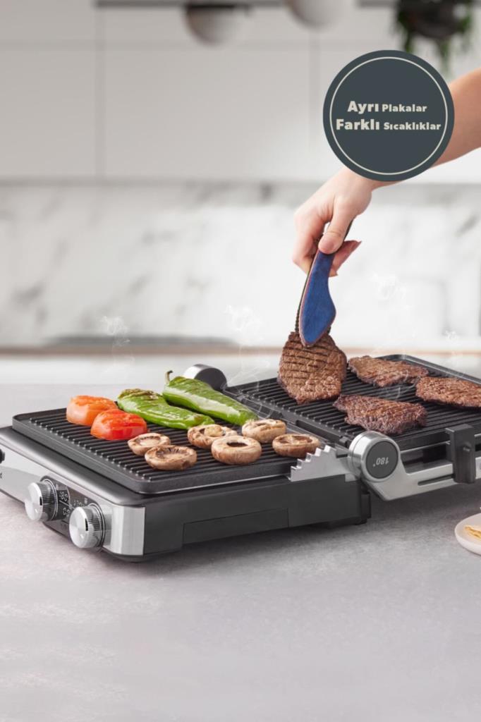 Homend Grilliant 1340H Inox Tost Makinesi Teşhir