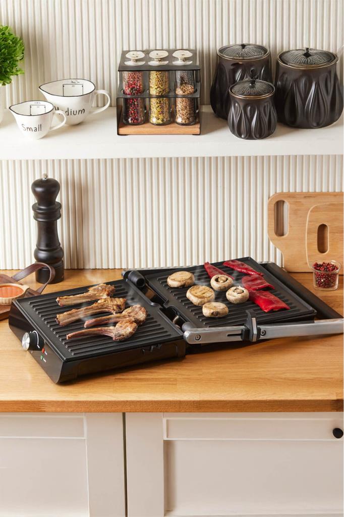 Homend Grillant 1356H 2000 W Inox Tost Makinesi Teşhir