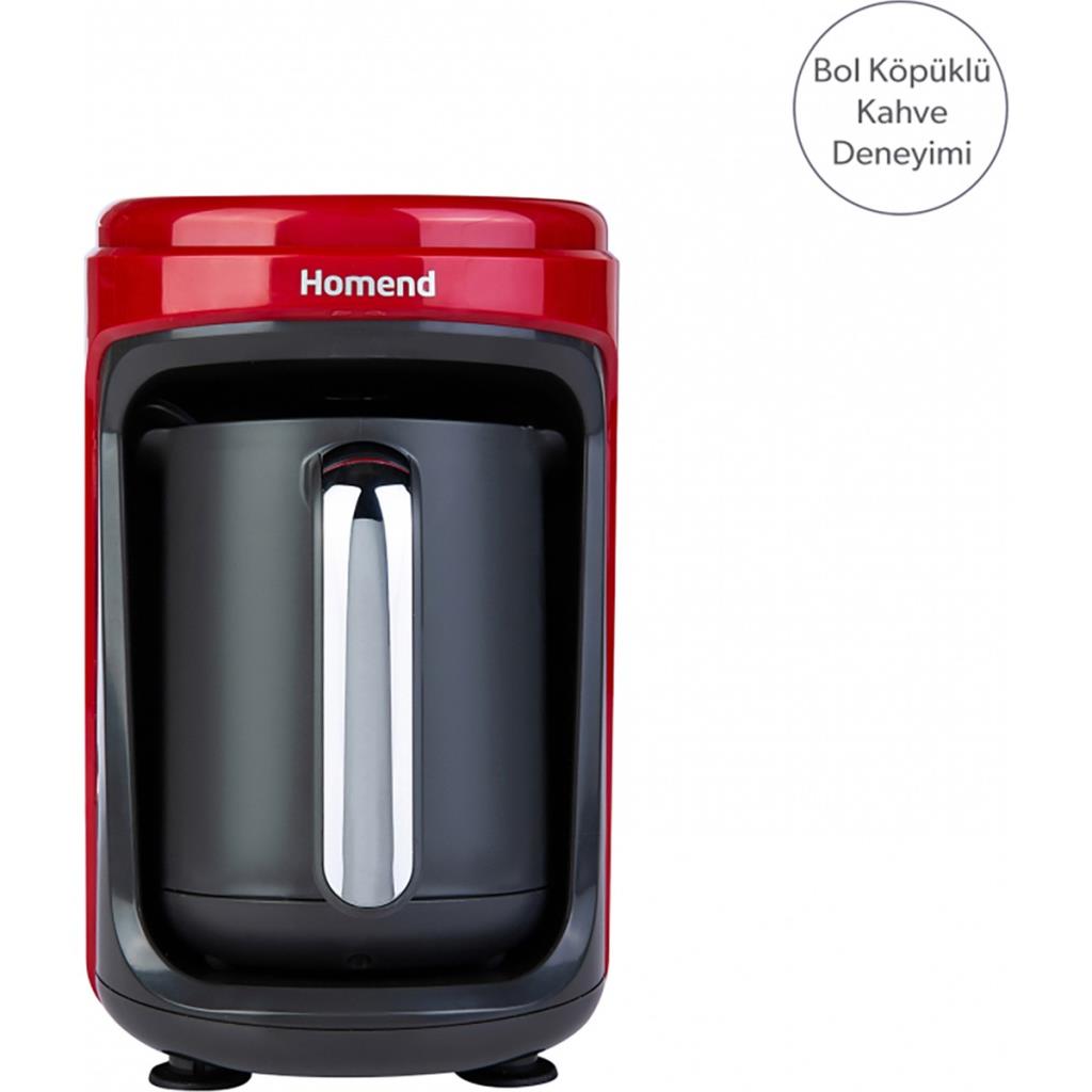 Homend Pottoman 1831H Kırmızı Türk Kahve Makinesi - Outlet
